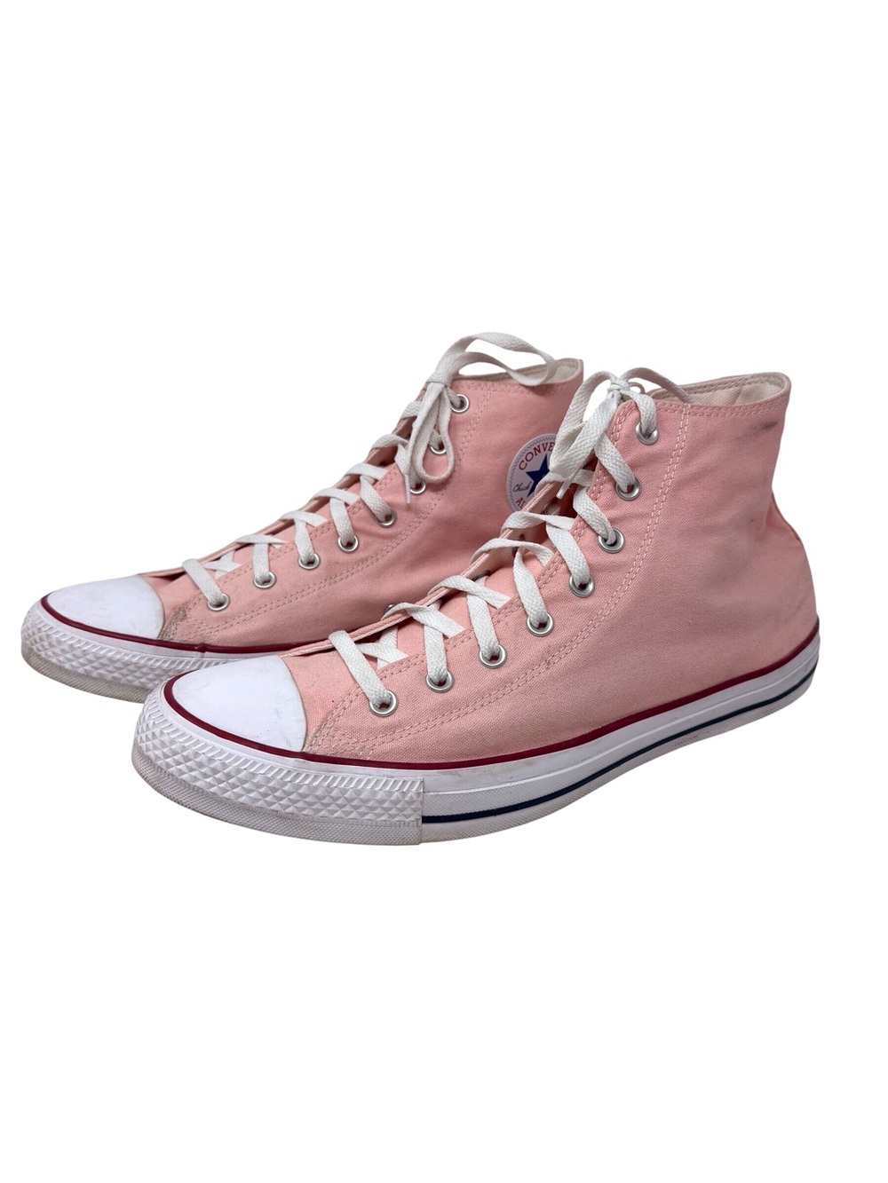 Converse Chuck Taylor All Star High Tops M7650 Pastel Pink Mens Size 14 - Picture 5 of 10